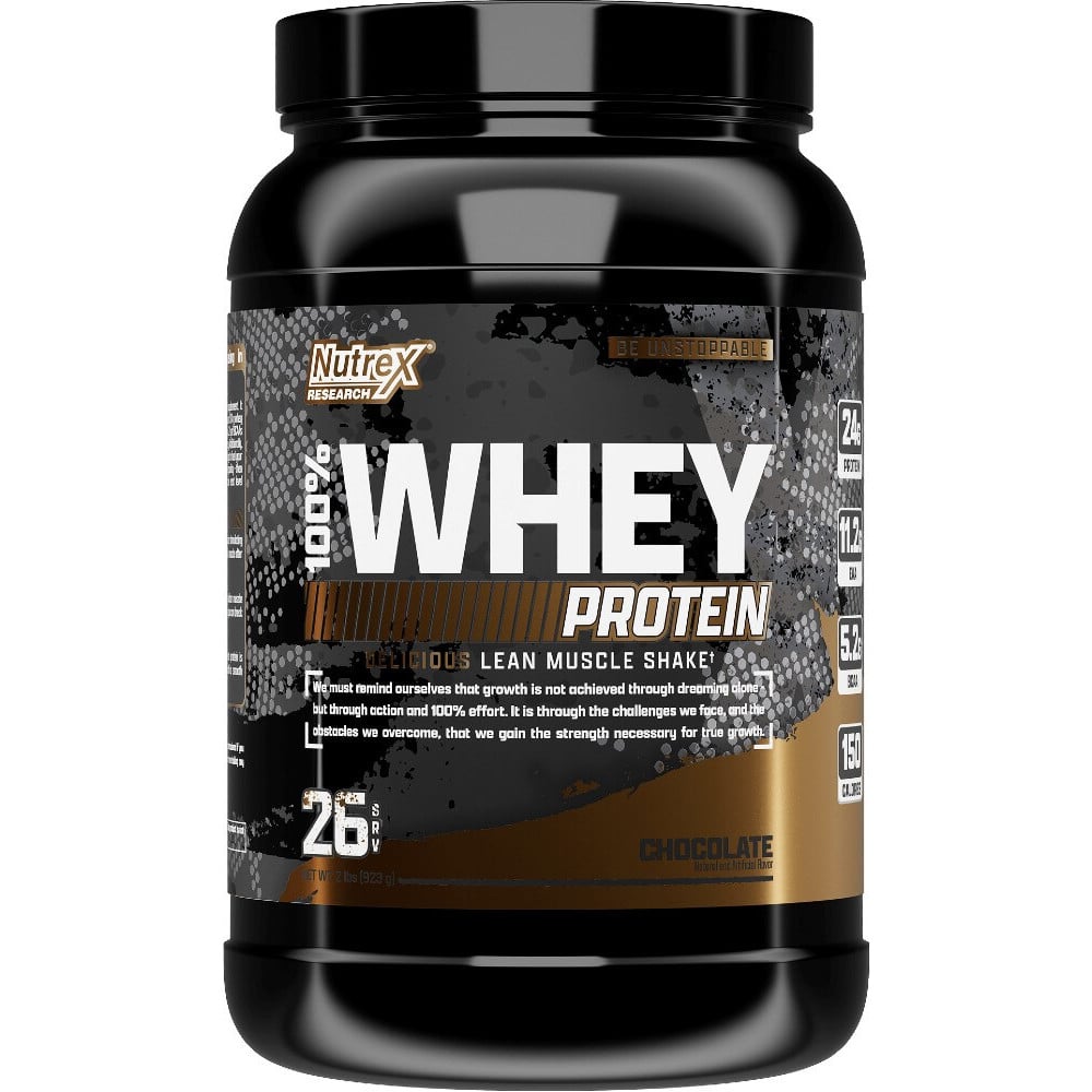 Nutrex 100% Whey - 2lbs Chocolate