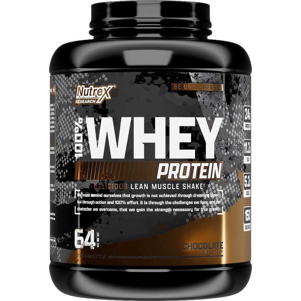 Nutrex 100% Whey - 5lbs Chocolate