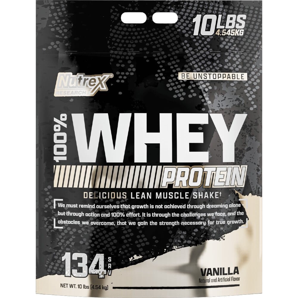 Nutrex 100% Whey - 10lbs Vanilla