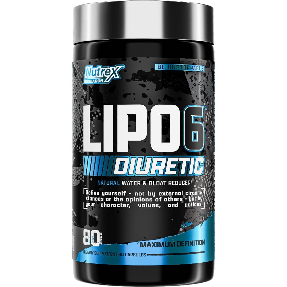 Nutrex Lipo-6 Diuretic - 80 Capsules