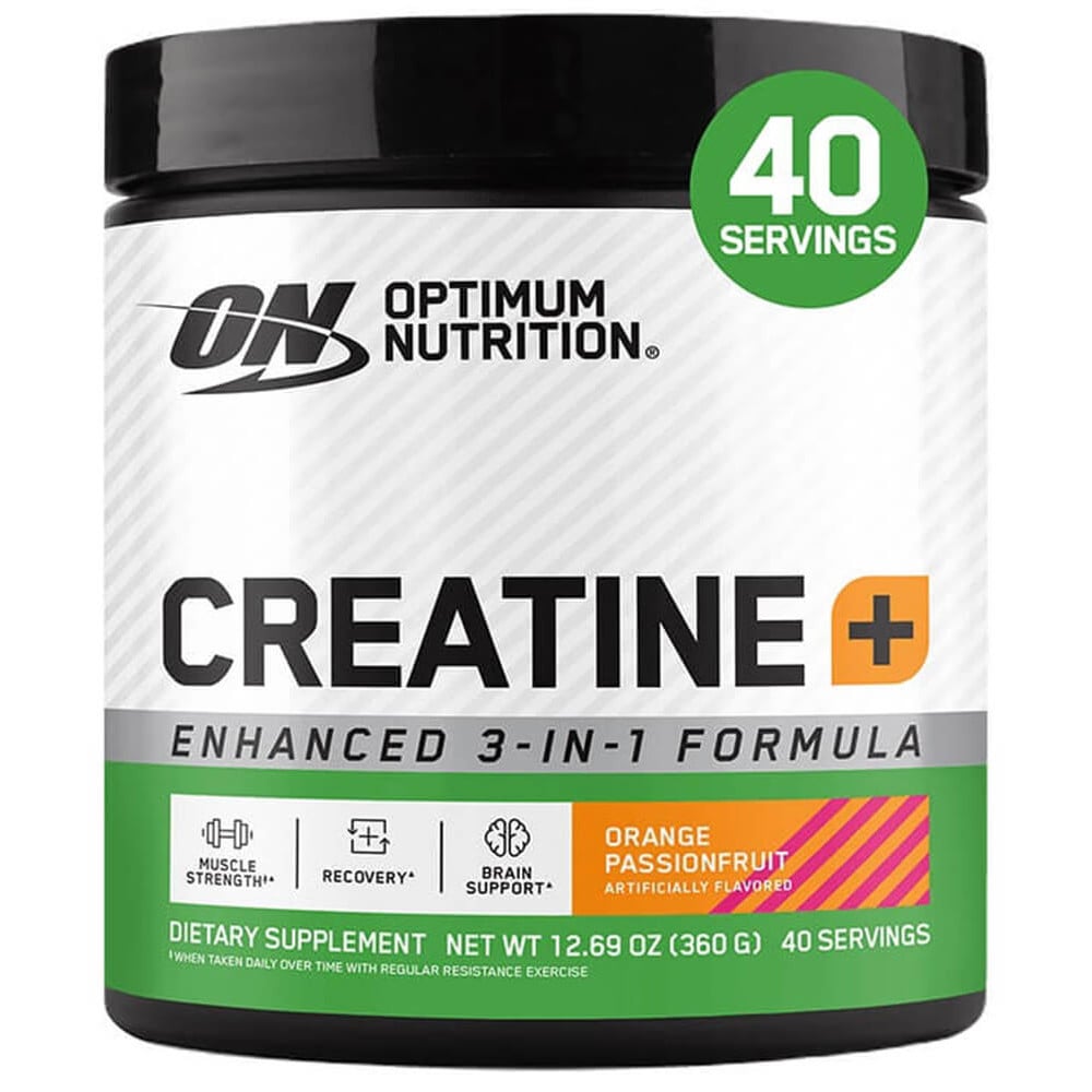 Optimum Nutrition Creatine+ - 40 Servings Orange Passionfruit