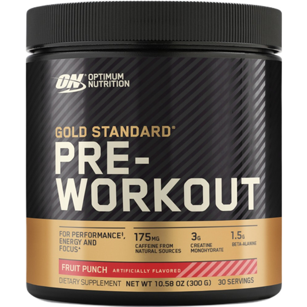 ON Gold Standard Pre-Workout - 30 Servings Fruit Punch