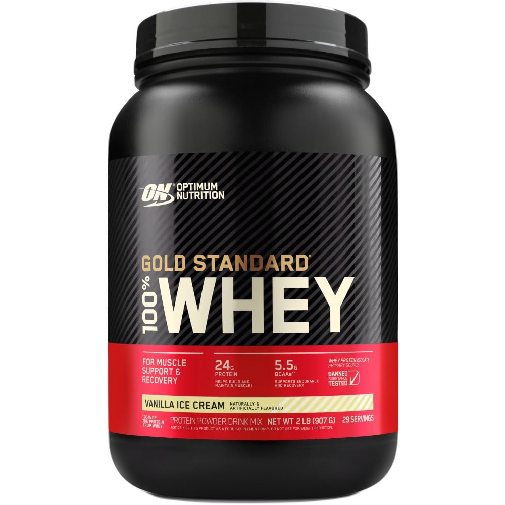 ON Gold Standard 100% Whey - 2lbs Vanilla Ice Cream