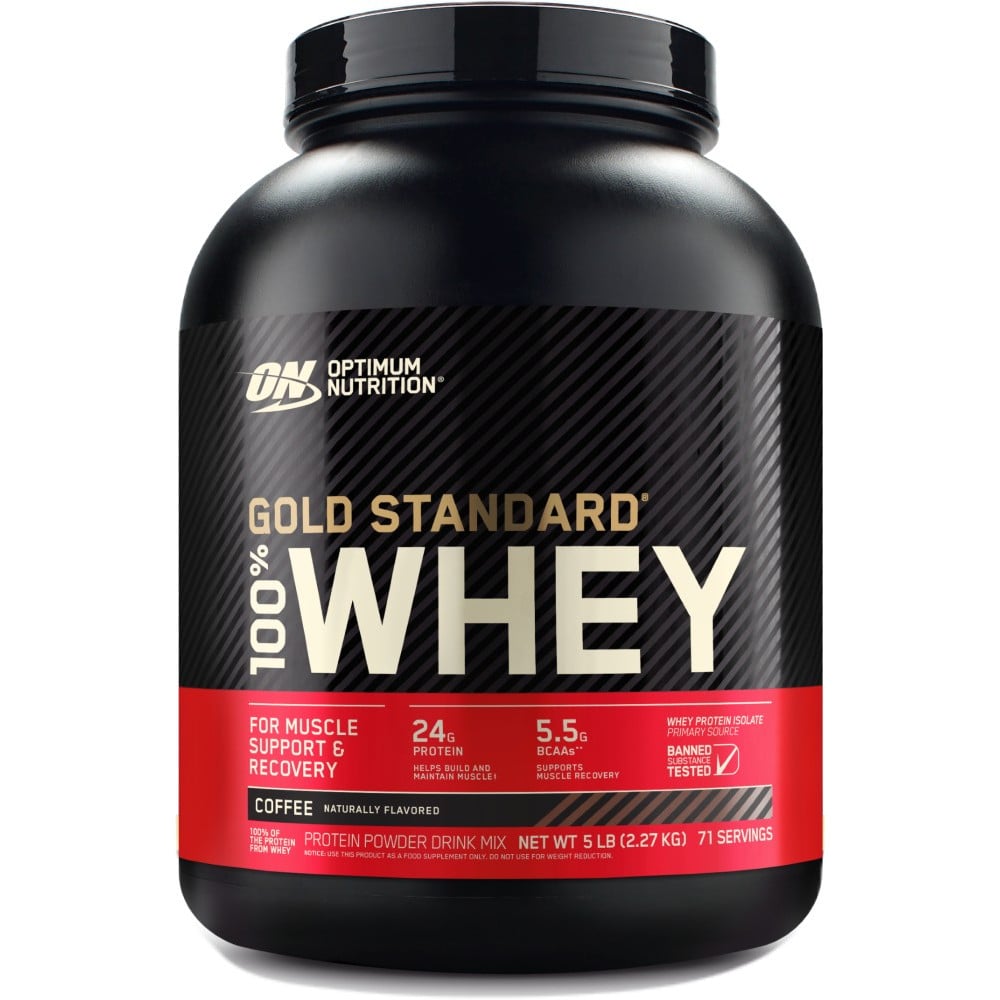 ON Gold Standard 100% Whey - 5lbs Coffee