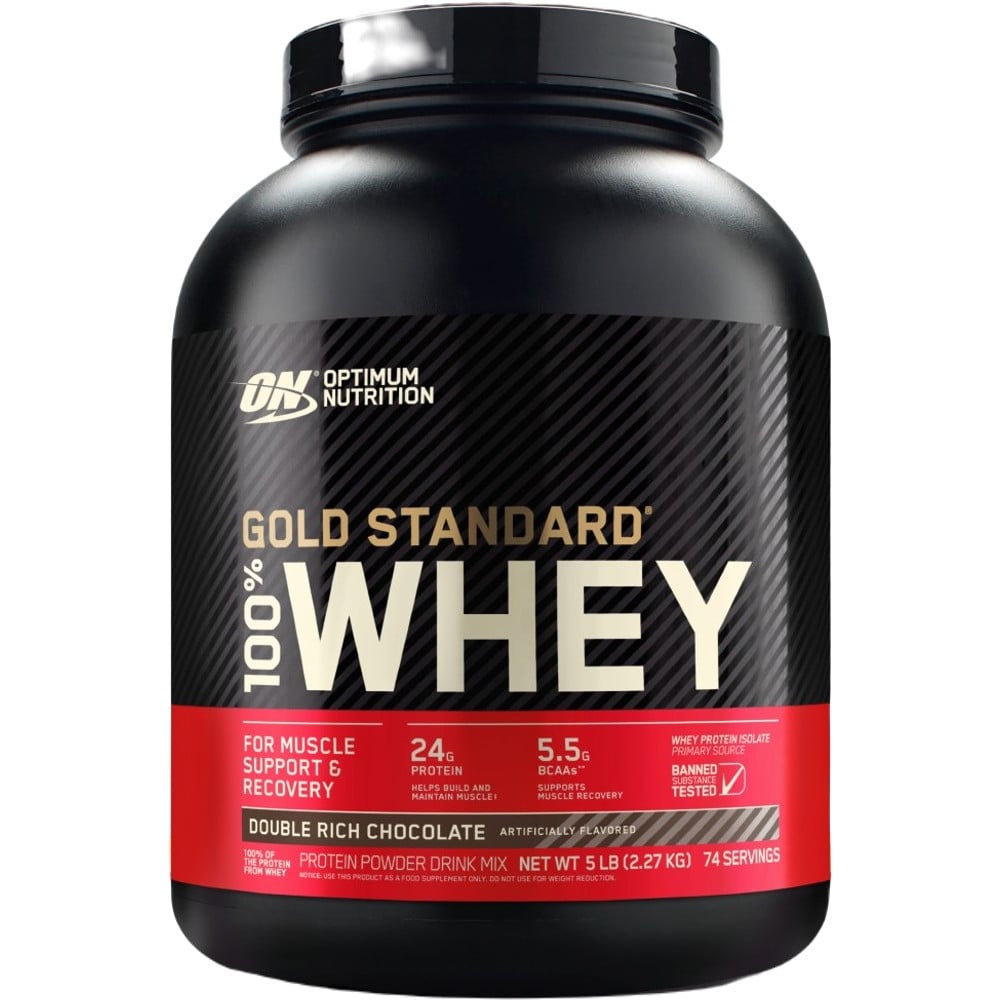 ON Gold Standard 100% Whey - 5lbs Double Rich Chocolate