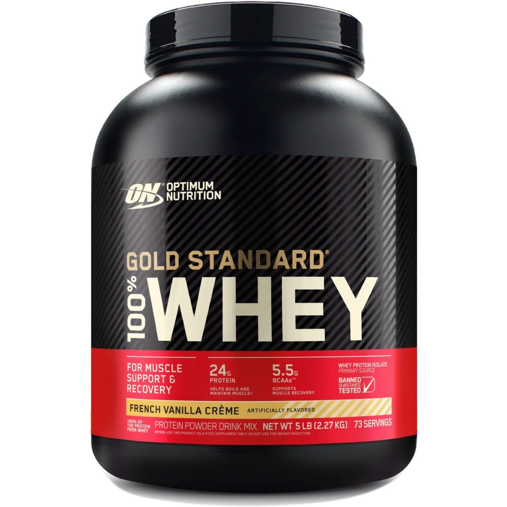 ON Gold Standard 100% Whey - 5lbs French Vanilla Crème