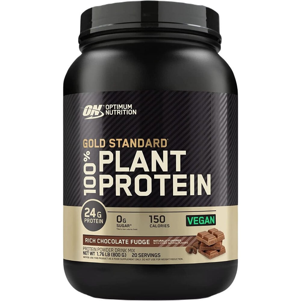 ON Gold Standard 100% Plant Protein - 19 Servings Rich Chocolate Fudge