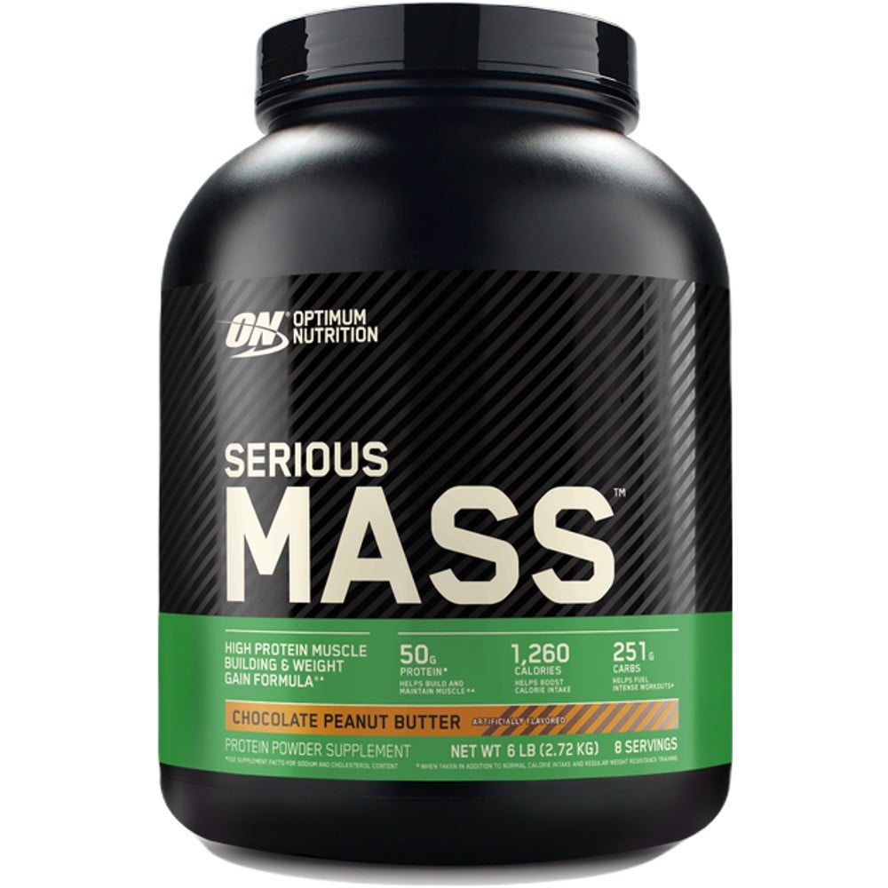 ON Serious Mass - 6lbs Chocolate Peanut Butter