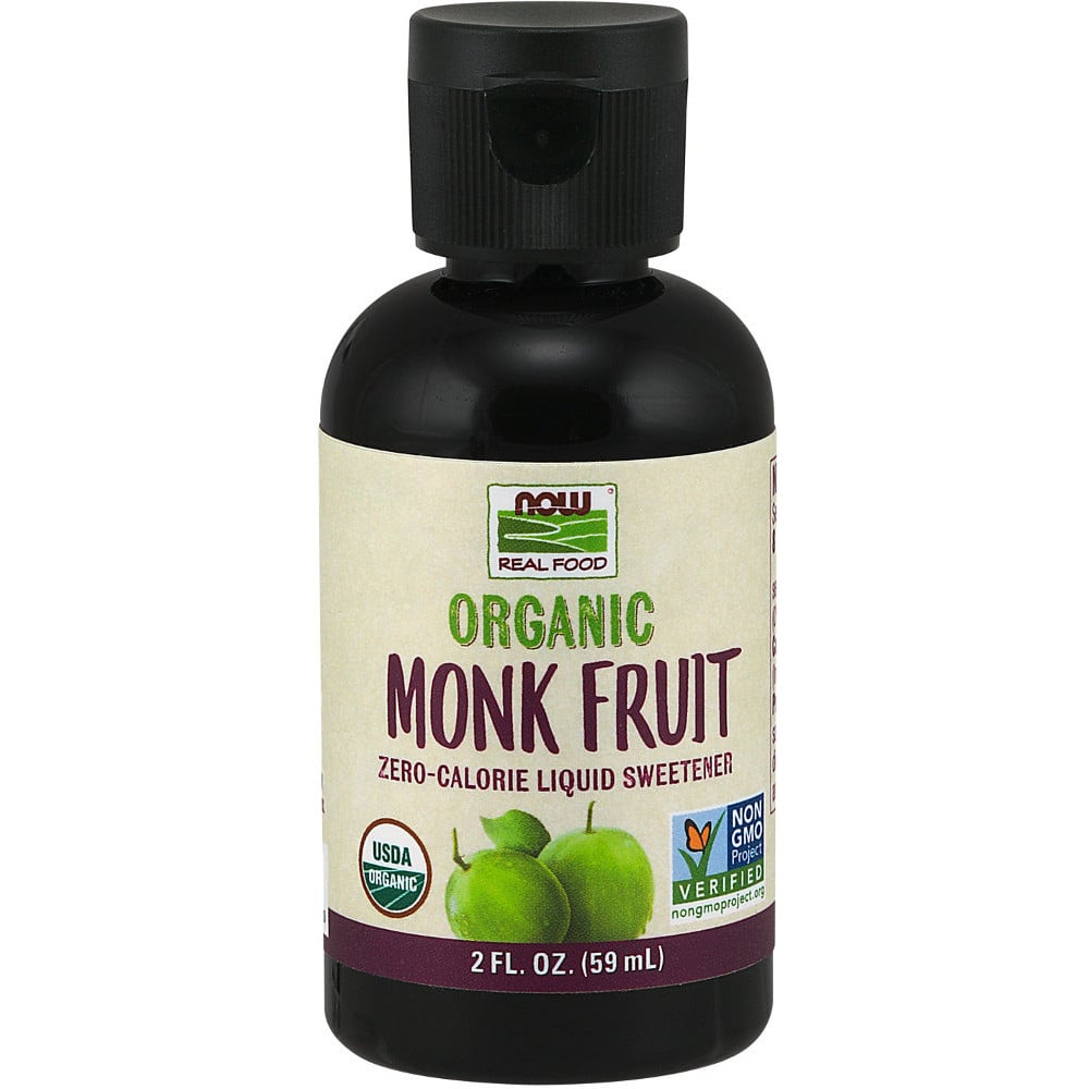 NOW Foods Organic Monk Fruit Liquid 2oz Unflavored