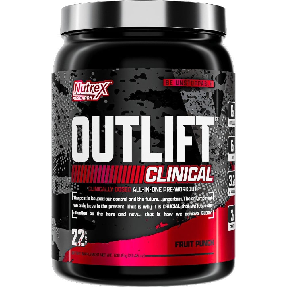 Nutrex Outlift Clinical - 22 Servings Fruit Punch