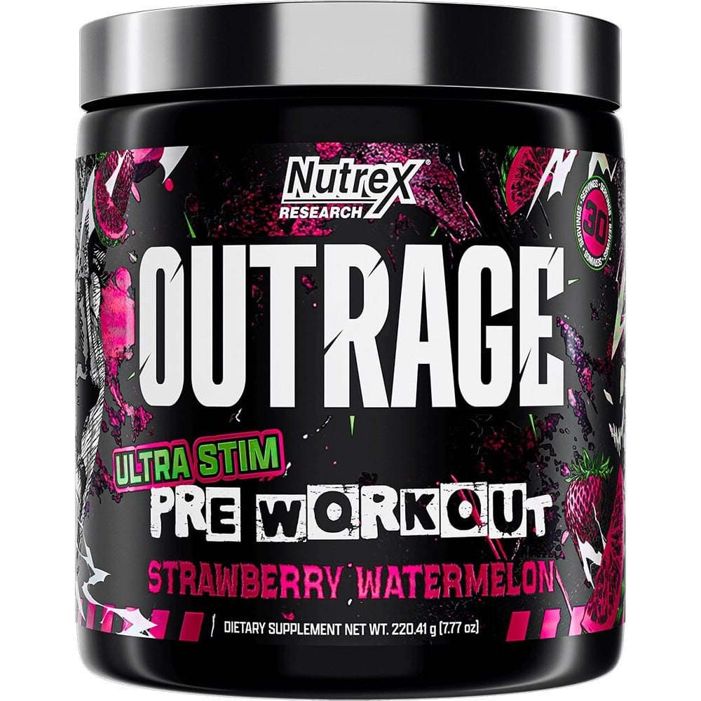 Nutrex Outrage - 30 Servings Strawberry Watermelon