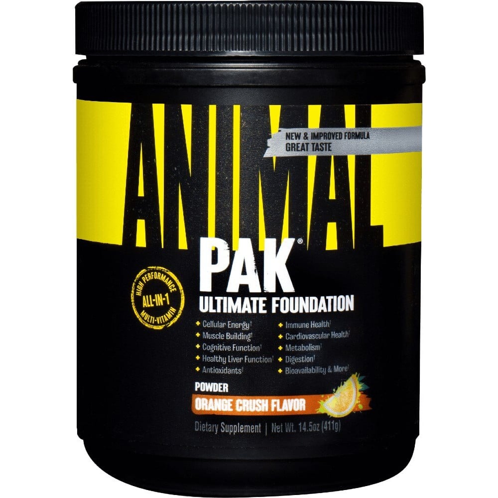 Animal Pak Powder - 30 Servings Orange Crushed