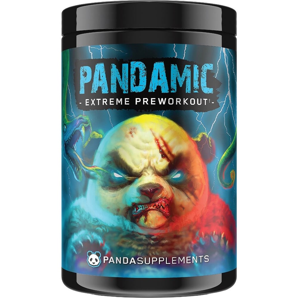 Panda Supplements Pandamic Pre-Workout - 25 Servings Blue Snow Cone