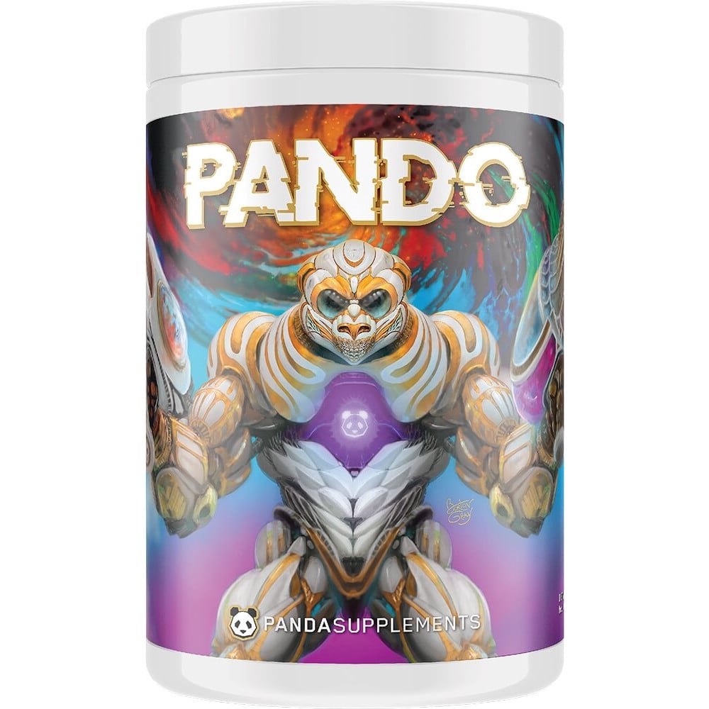 Panda Supplements Pando Pre-Workout - 25 Servings Berry Lime Reactor