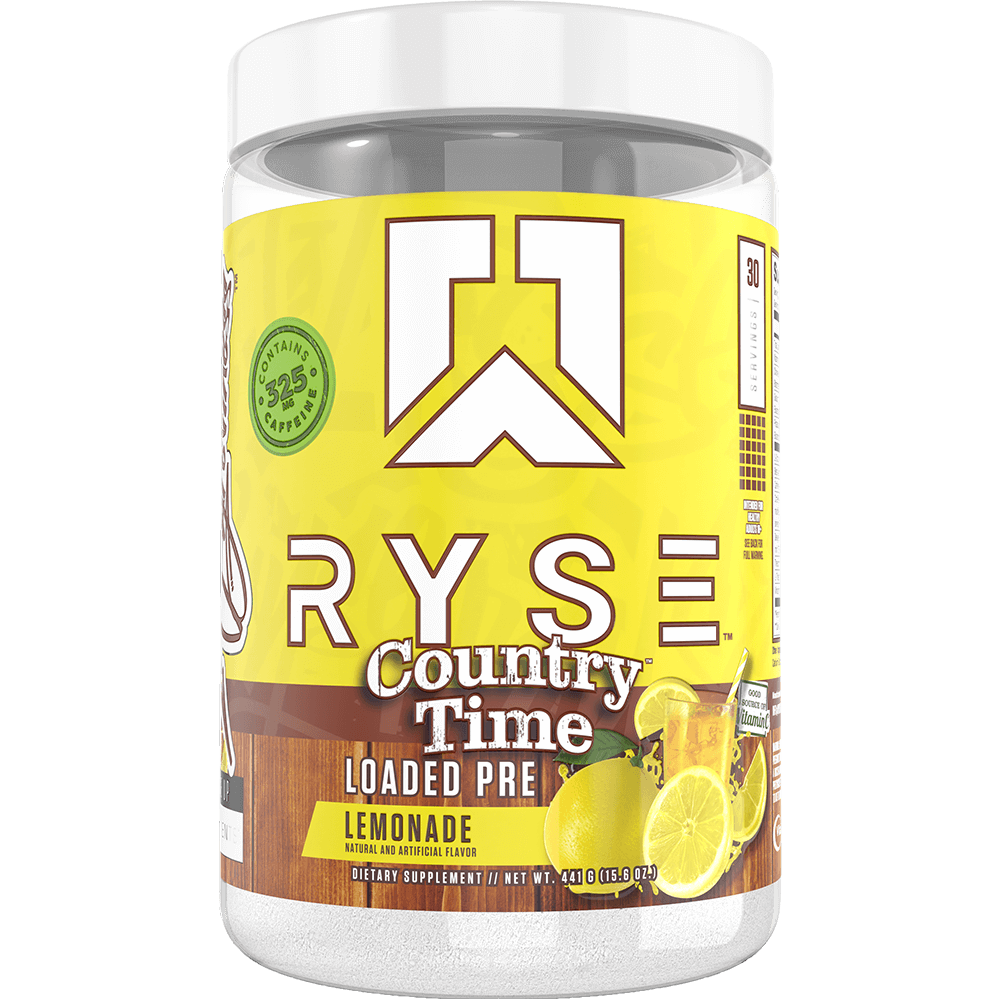 Ryse Loaded Pre - 30 Servings Country Time Lemonade