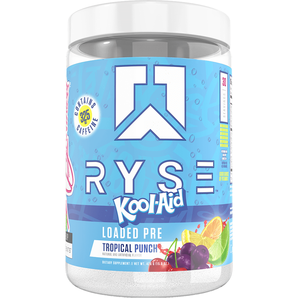 Ryse Loaded Pre - 30 Servings Kool-Aid Tropical Punch
