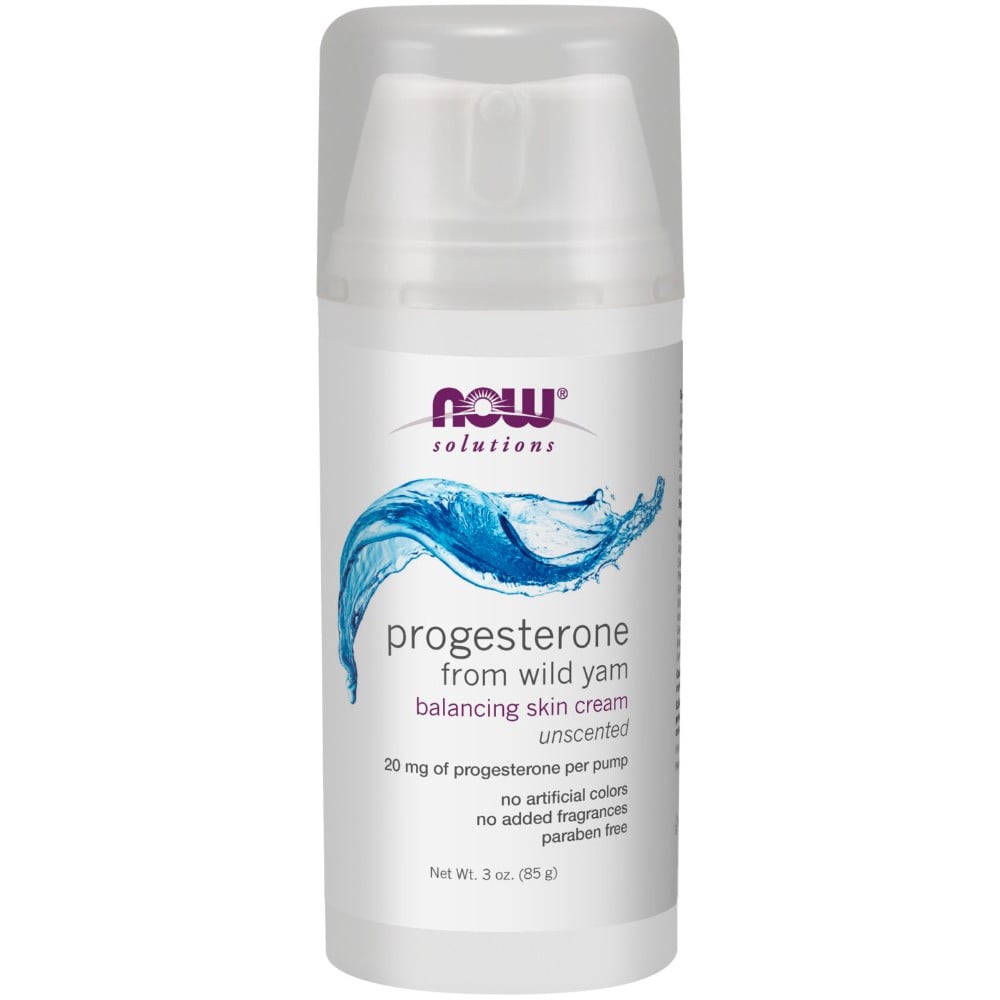 NOW Solutions Progesterone Balancing Skin Cream - 3oz