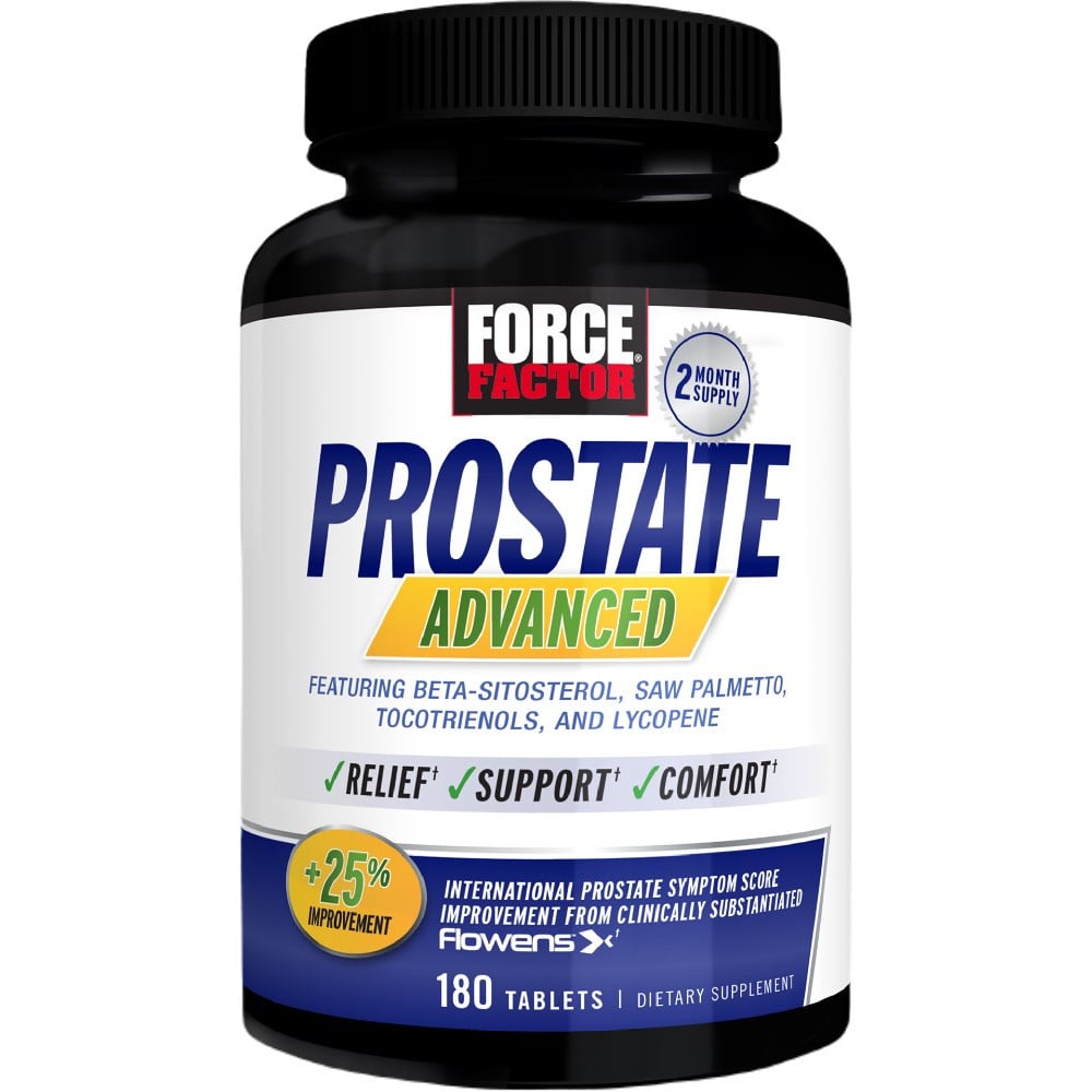 Force Factor Prostate Advanced - 180 Tablets