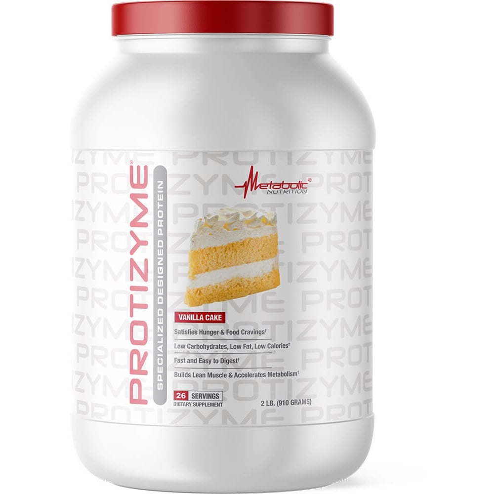 Metabolic Nutrition Protizyme - 2lbs Vanilla Cake