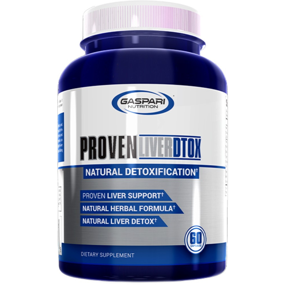 Gaspari Nutrition Proven Liver Dtox - 60 Capsules 