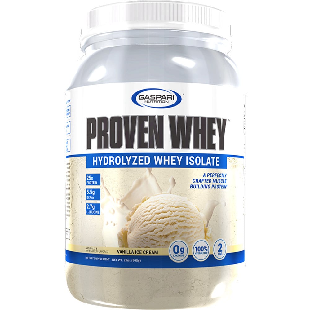 Gaspari Nutrition Proven Whey 2lbs Vanilla Ice Cream