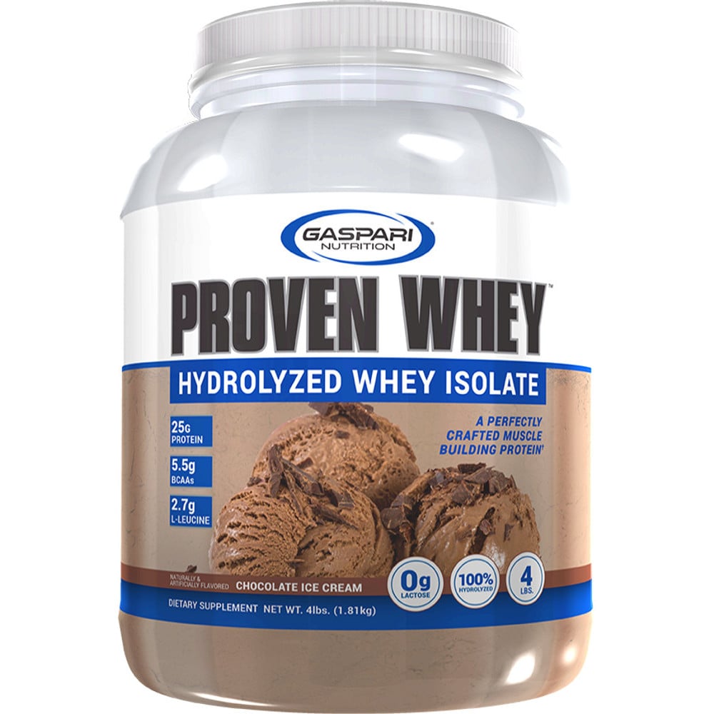 Gaspari Nutrition Proven Whey 4lbs Chocolate Ice Cream