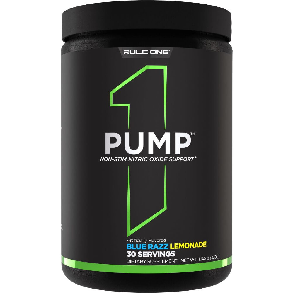 Rule 1 Pump - 30 Servings Blue Razz Lemonade