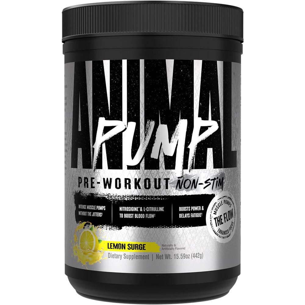 Animal Pump Non-Stim - 40 Servings Lemon Surge
