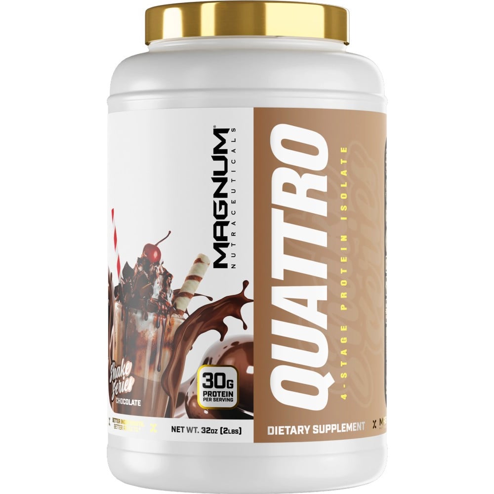 Magnum Nutraceuticals Quattro - 2lbs Chocolate Shake