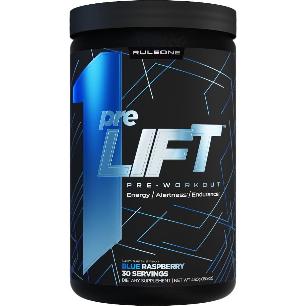 Rule 1 R1 preLIFT - 30 Servings Blue Raspberry