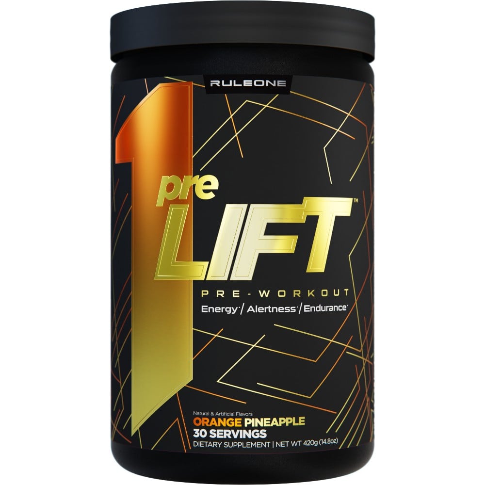 Rule 1 R1 preLIFT - 30 Servings Orange Pineapple