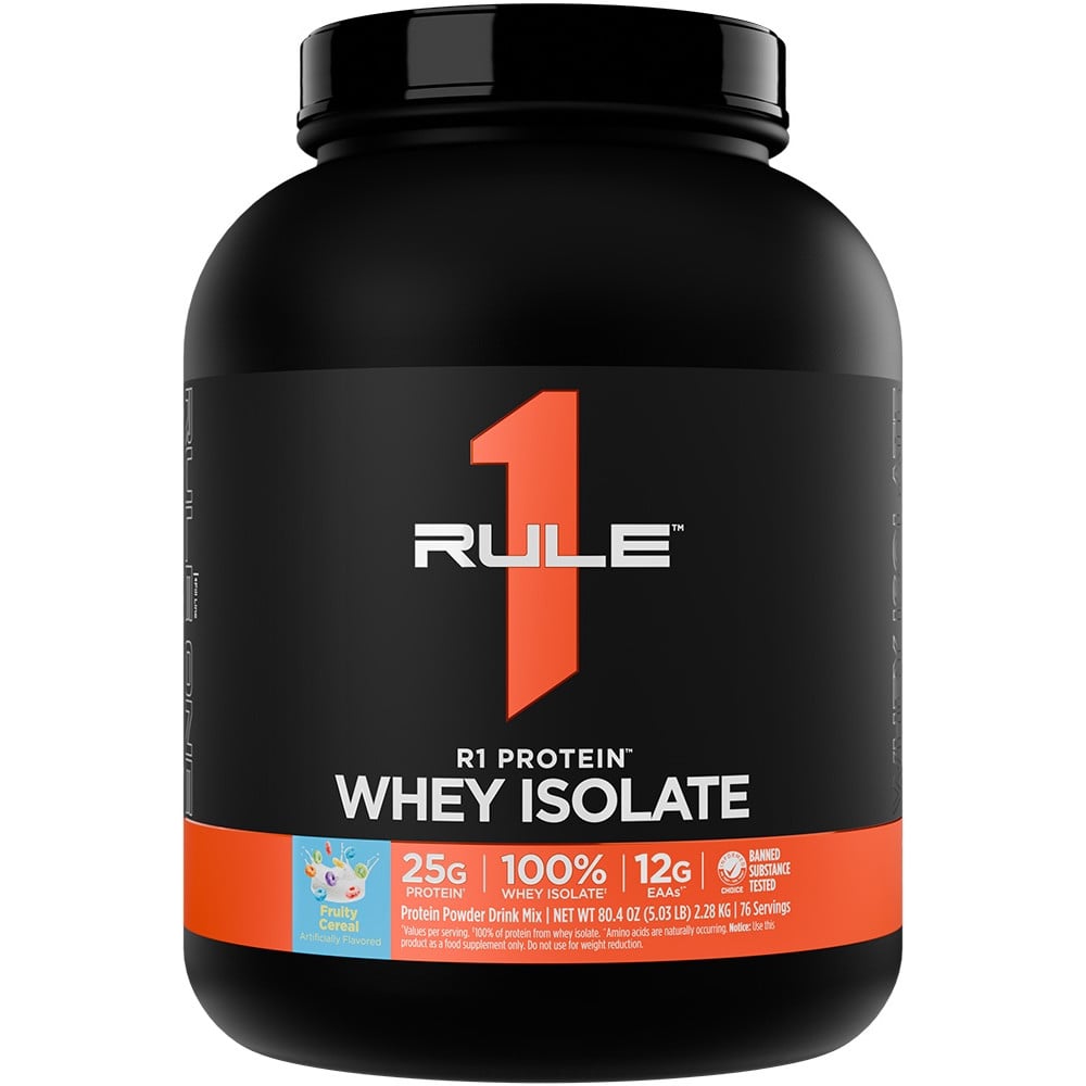 Rule 1 R1 Protein Isolate - 5lbs Fruity Cereal
