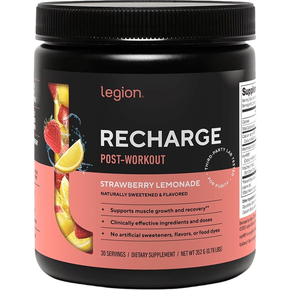 Legion Recharge - 30 Servings Strawberry Lemonade