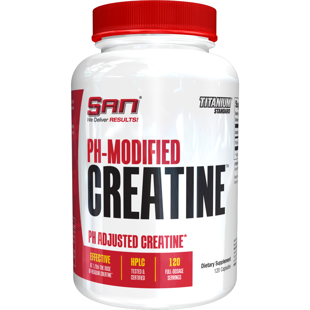 SAN PH-Modified Creatine - 120 Capsules