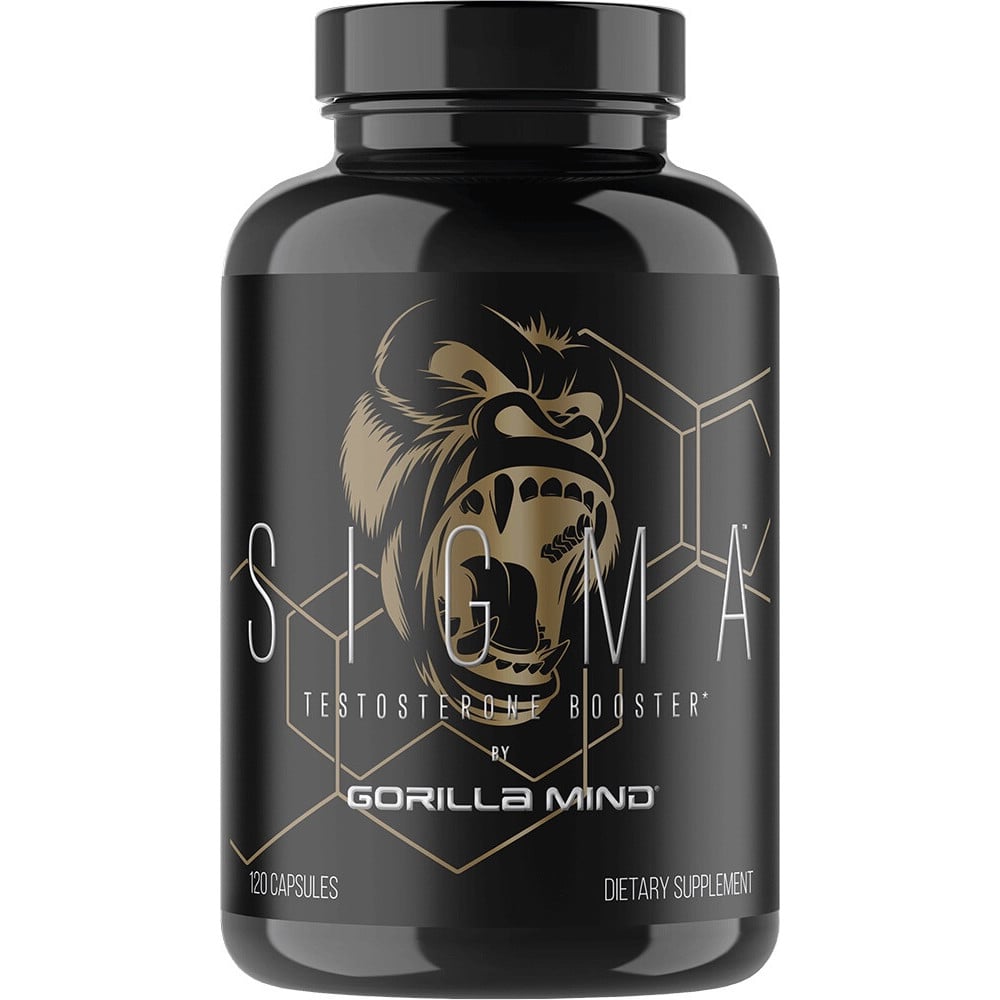 Gorilla Mind Sigma Testosterone Booster - 120 Capsules