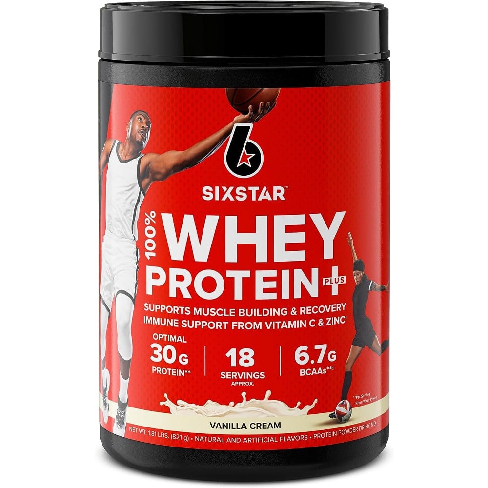 Six Star Elite Series 100% Whey Protein Plus - 1.8lbs Vanilla Cream