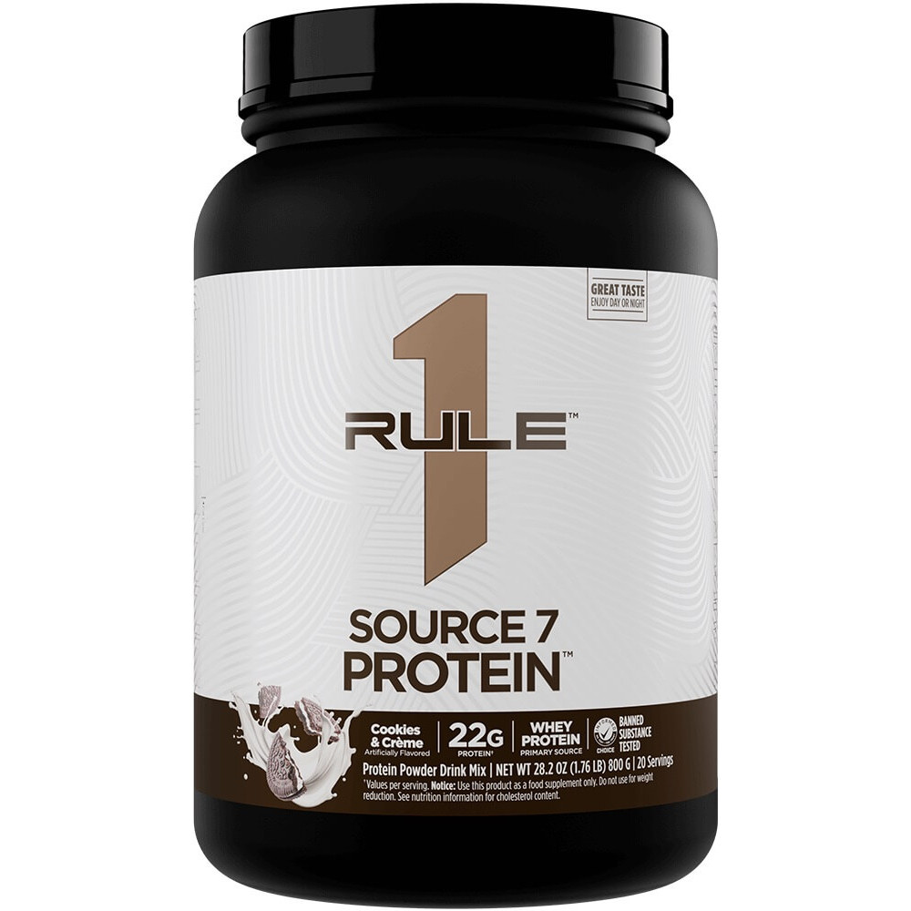 Rule 1 R1 Source7 Protein - 2lbs Cookies & Creme