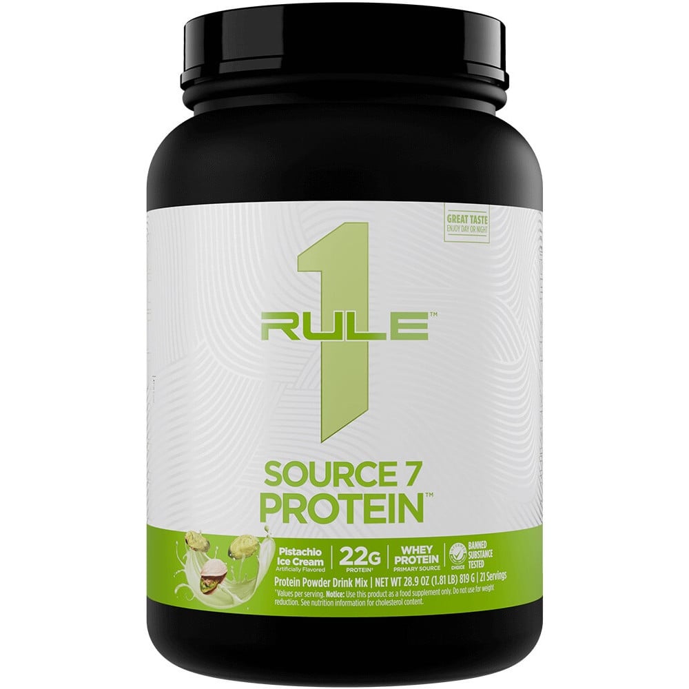 Rule 1 R1 Source7 Protein - 2lbs Pistachio Ice Cream