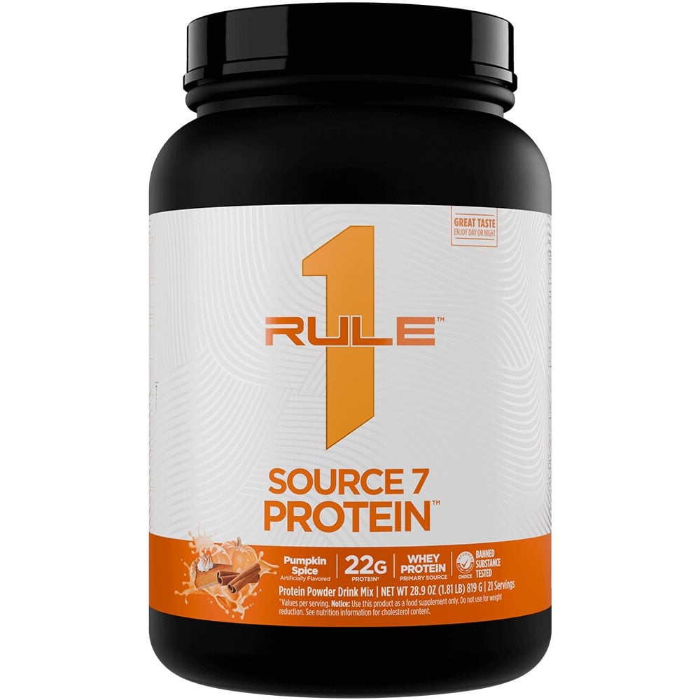 Rule 1 R1 Source7 Protein - 2lbs Pumpkin Spice