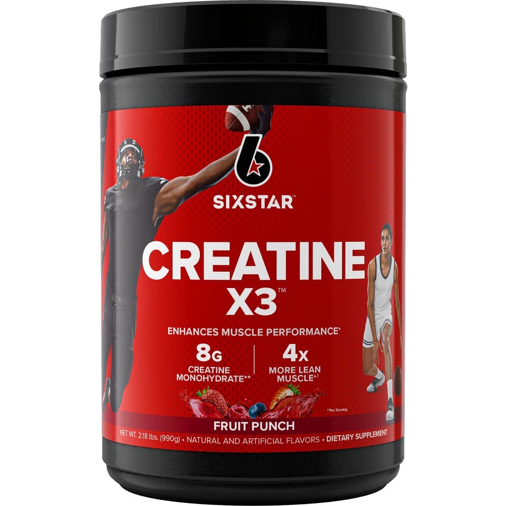 Six Star Elite Series Creatine X3 - 30 Servings Fruit Punch