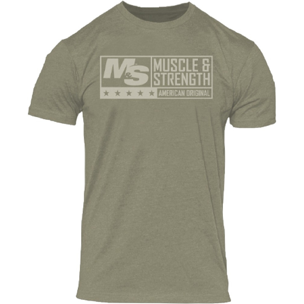Stamp Tee - Light Olive