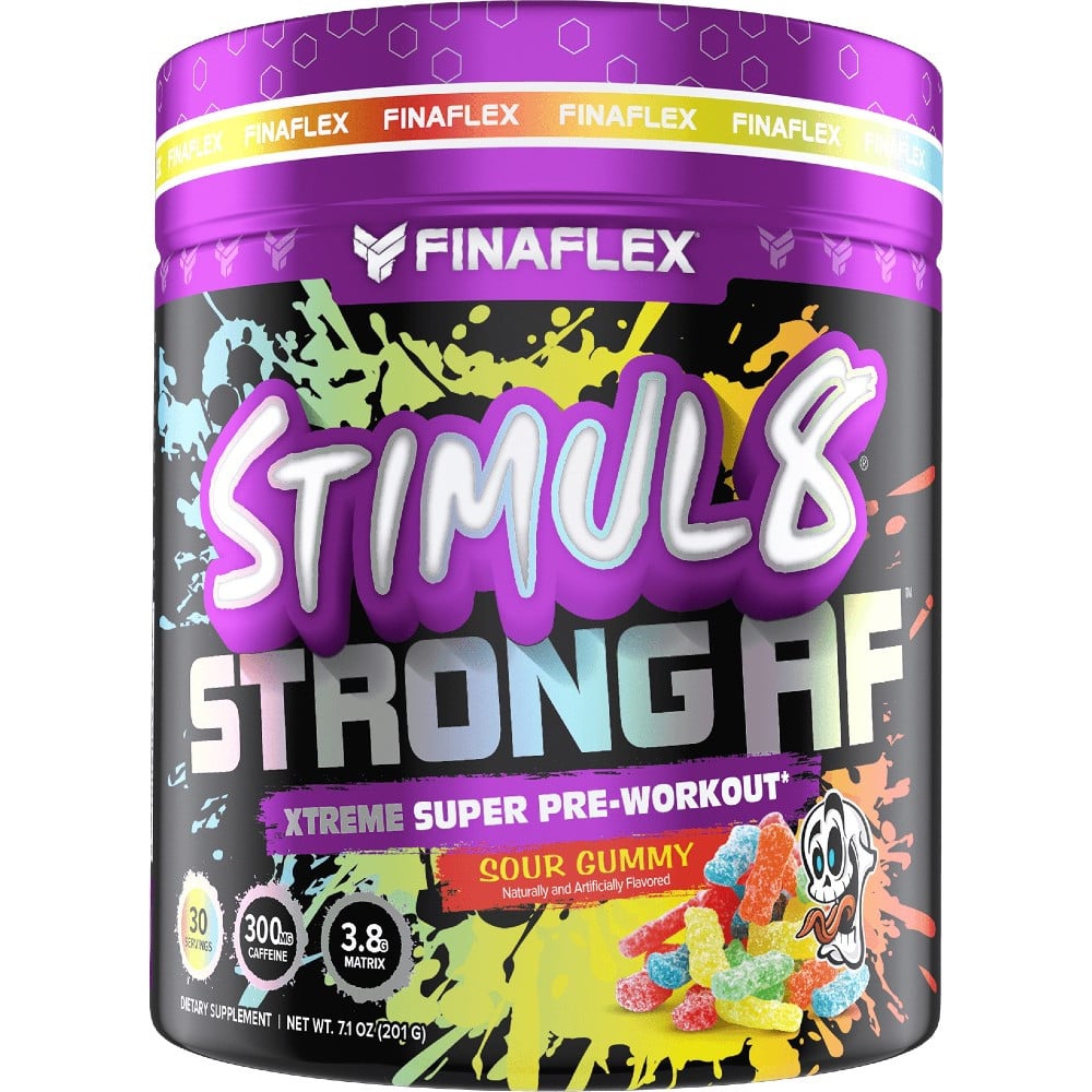 Finaflex Stimul8 Strong AF - 30 Servings Sour Gummy