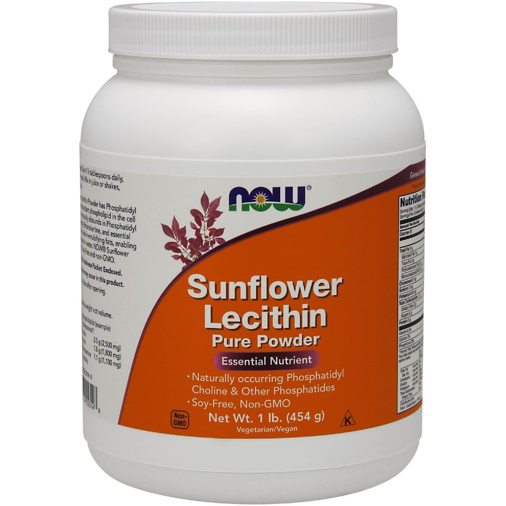 NOW Foods Sunflower Lecithin - 1lb