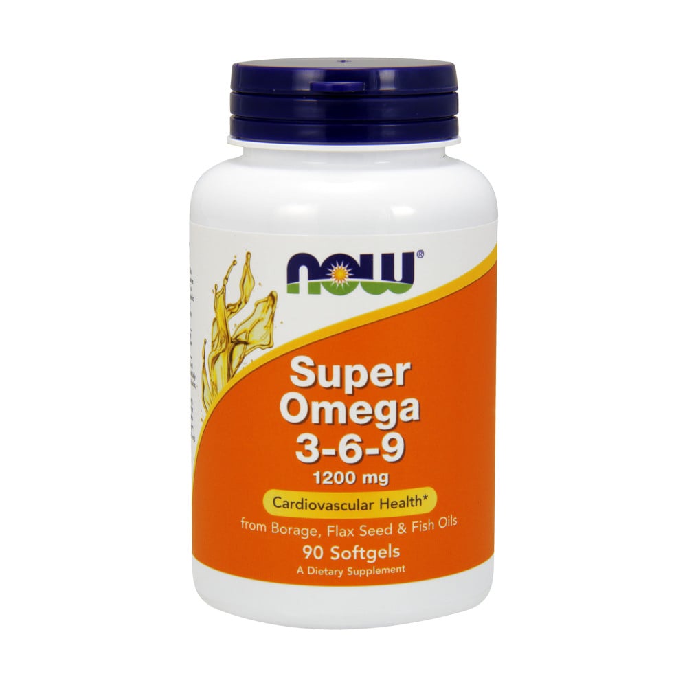 NOW Foods Super Omega 3-6-9 - 90 Softgels