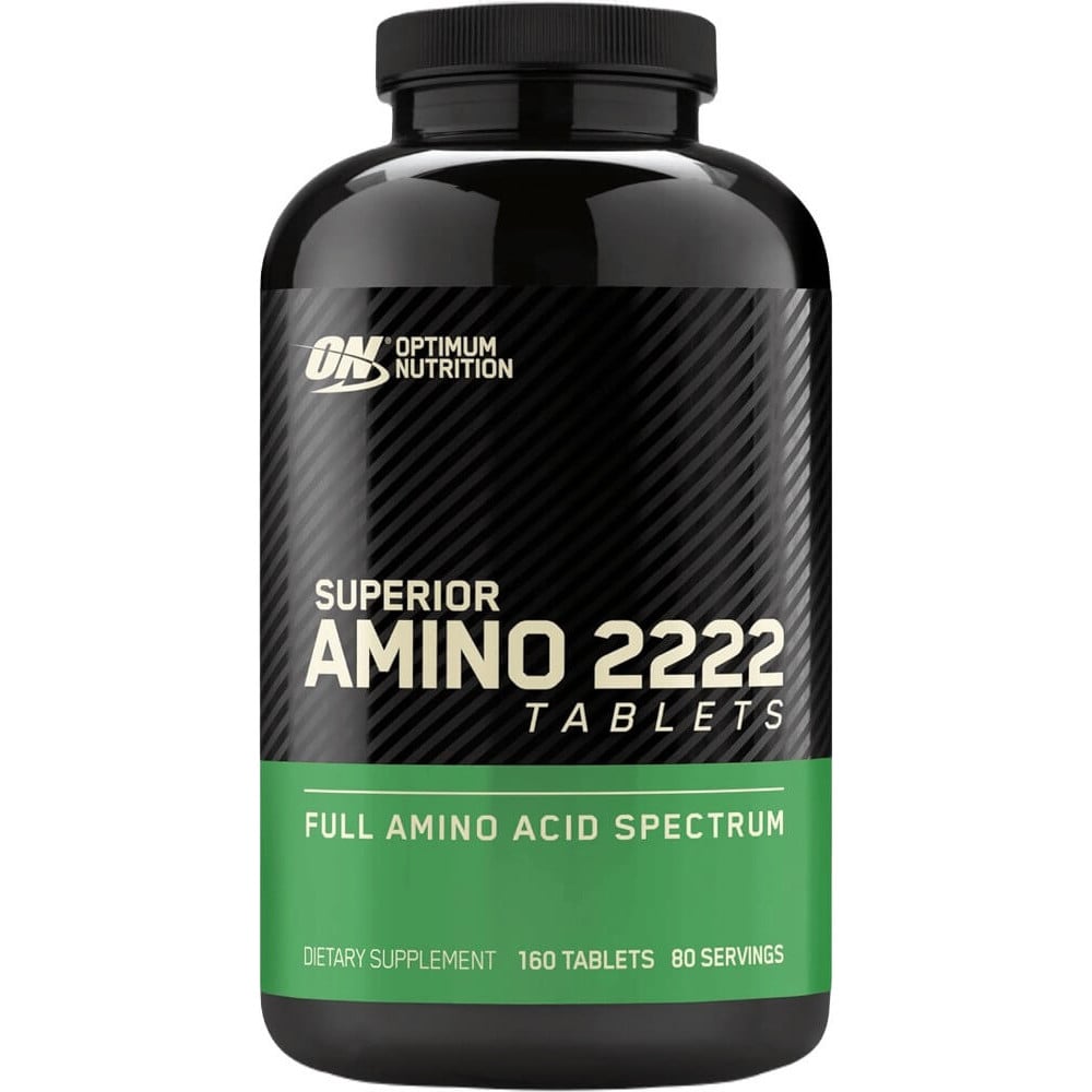 Optimum Nutrition Superior Amino 2222 Tabs - 160 Tablets