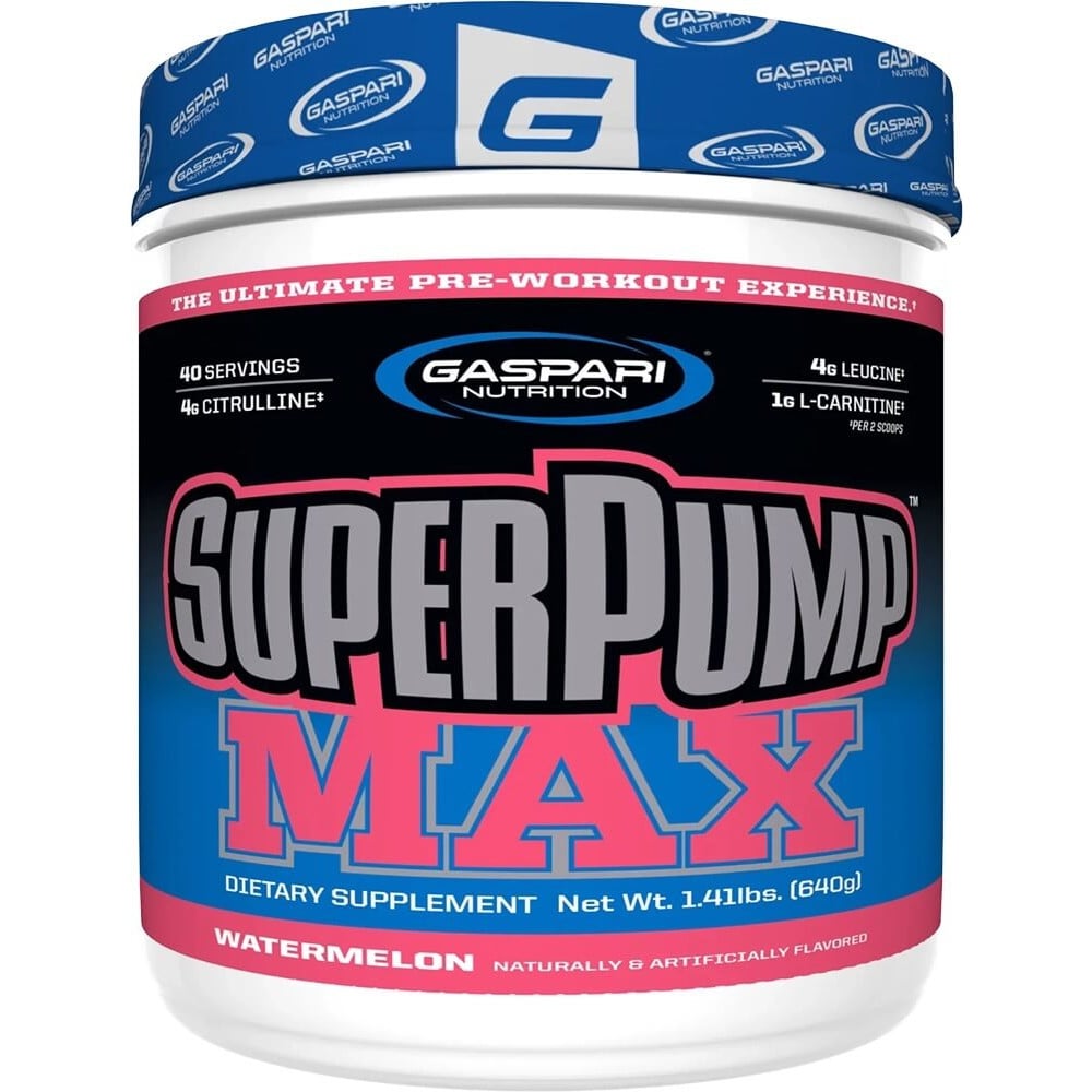 Gaspari SuperPump MAX - 40 Servings Watermelon
