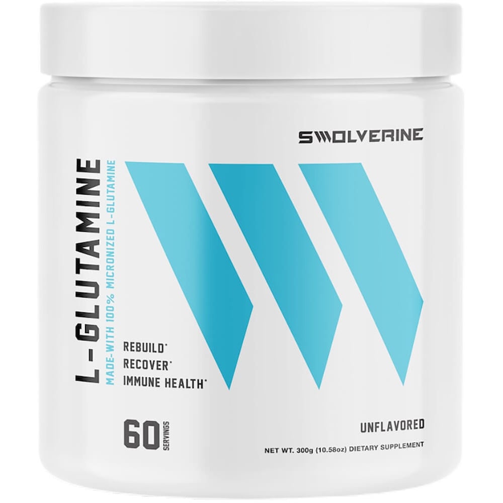 Swolverine L-Glutamine - 60 Servings Unflavored