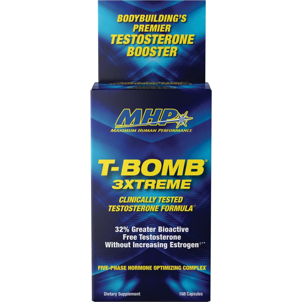 MHP T-Bomb 3Xtreme 168 Tablets