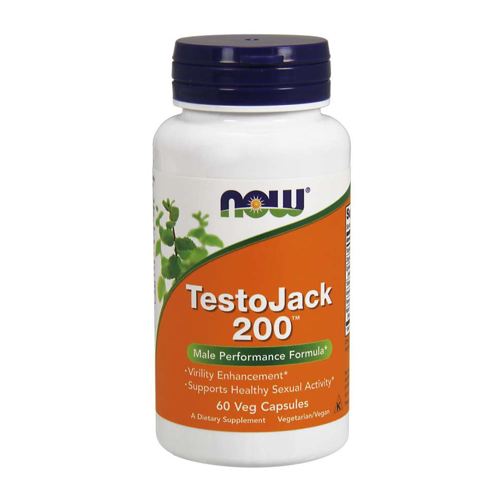 NOW Foods TestoJack 200 w/ Longjack - 60 VCapsules