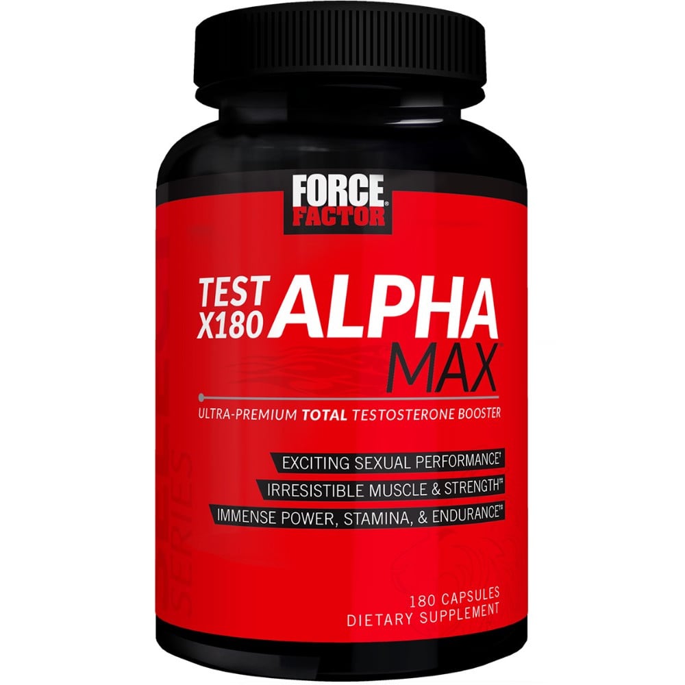 Force Factor Test X180 Alpha Max - 180 Capsules
